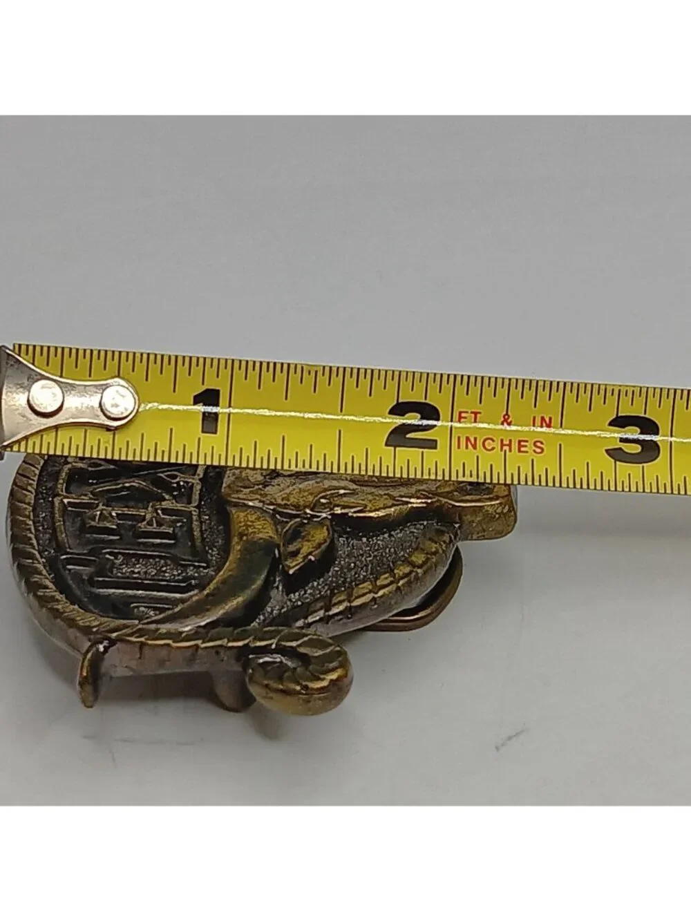 1980 Texas Longhorn 3D Belt Buckle Mad in USA Great American Buckle Co